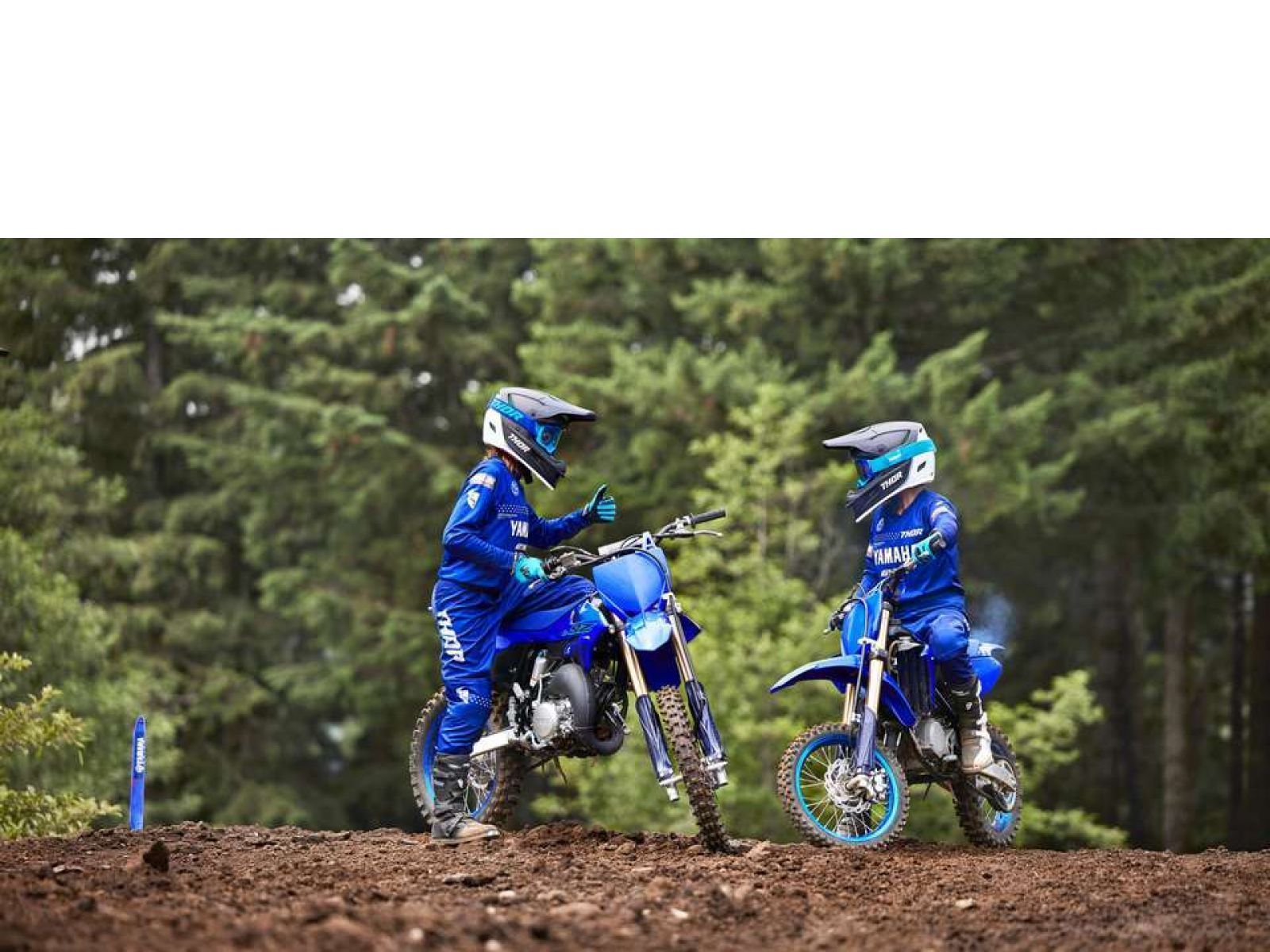 Мотоцикл YAMAHA YZ85LW (Icon Blue) 2024